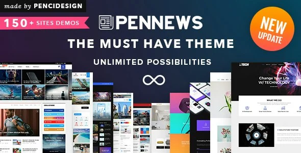 PenNews-很漂亮的新闻杂志博客WordPress主题[更至v6.6.8]