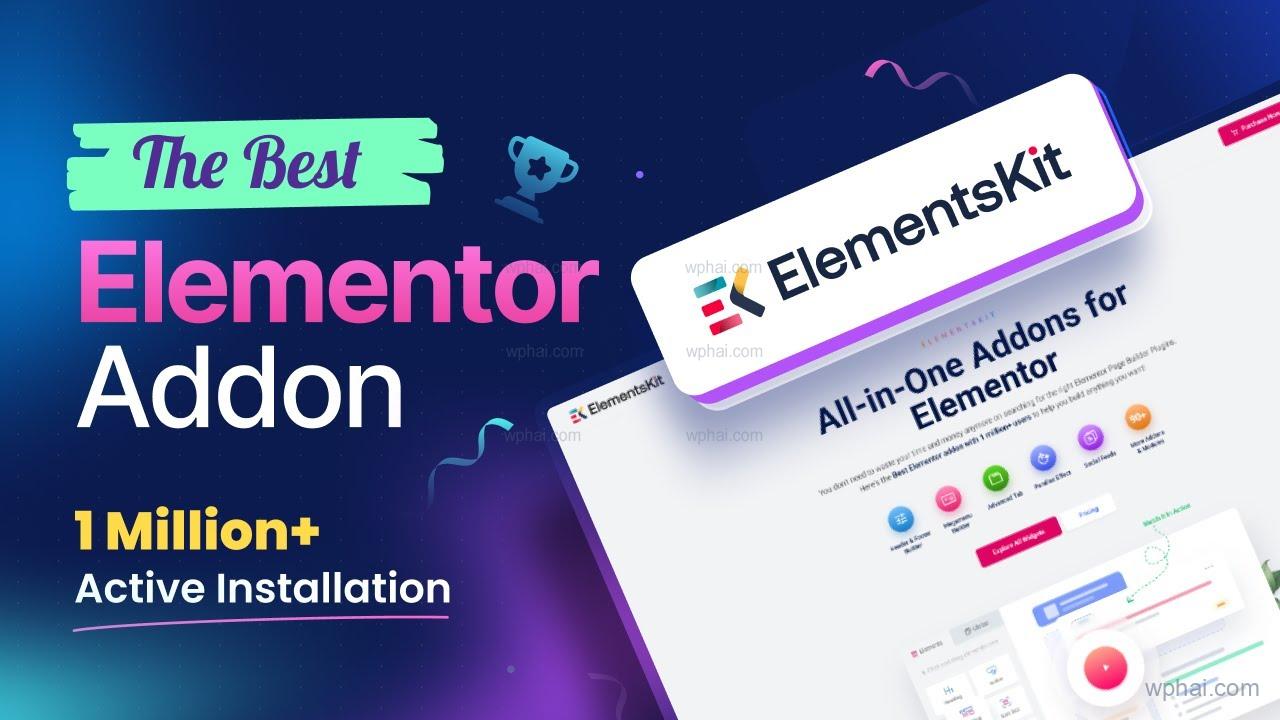 ElementsKit Pro-Elementor编辑器终极扩展插件[更至v3.8.5]