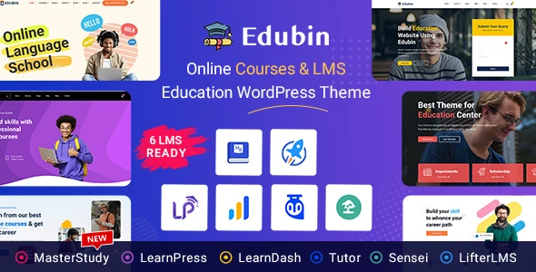 Edubin-教育培训/大学/学院/书院WordPress主题[更至v9.4.6]