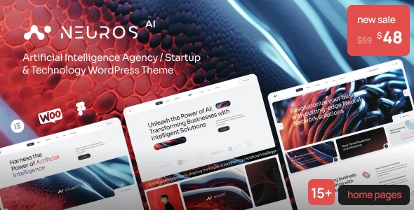 Neuros-人工智能AI科技公司网站模板WordPress主题[更至v2.1]